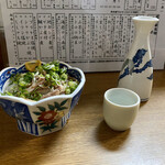 成田家 - とり酢 加茂五葉温燗