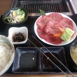 Yakiniku Dokoro Ittou - 2020.02 牛たんランチ