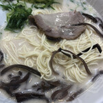 博多天神 - ラーメンのアップ