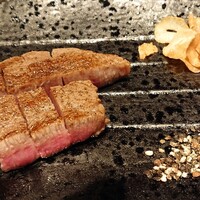 鉄板焼 やまなみ - 道産黒毛和牛(知床牛) フィレ 80ｇ