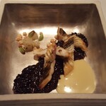 AKI NAGAO - このソース絶品。穴子も初めての食感、良い調理師、旨味。ヤーコンの爽やかな食感も良い