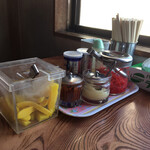 ラーメンショップ - 卓上調味料