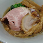 煮干し中華そば 一剣 - おお～穂先メンマだ！