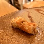 鮓 きずな - しらさ海老頭は塩焼きで