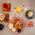 Sghr cafe - チーズケーキ、ふわふわパンペルデュ、冬限定スノーベリー、季節のスイーツ
