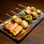 博多野菜巻き串焼き ここにこんね - ☆キュートな見た目も◎☆