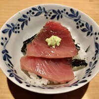 赤坂 藤田 - ヨコワの漬け丼