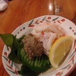 京橋 京すし - カニ身酢