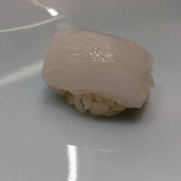 鮨 なんば 日比谷 - 白烏賊 糸状態 表面を取り除いた