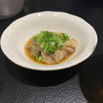 京松蘭 南森町 - すじ肉ぽん酢