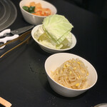 京松蘭 - ナムルとキャベツ