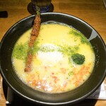麺巧 潮 上野製麺所 - 鶏白湯そば
