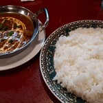 Bihani - マトンカレー750円とライス250円