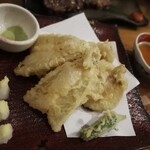 玄 - キスと野菜の天ぷら