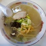 南郊園 - 塩ラーメンのアップ
