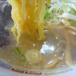 南郊園 - 塩ラーメンの麺