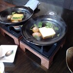 TEPPANオーベルジュ CaroCaro鳥羽浦別邸 - 朝食の湯豆腐