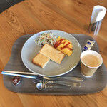 つなぐカフェ オリーブ - 料理写真:モーニングプレート410円