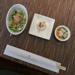 レストランフォレスタ椿山荘 - 箸袋には椿山荘！