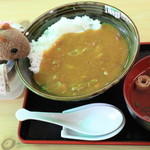 しみず - カレー肉丼：2012/04