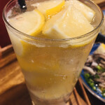 gyouuzasakabashun - 大人のレモンサワー550円