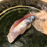 うを徳 - 〆鯖のにぎり