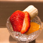 うを徳 - フルーツの盛り合わせ