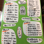 朝めし酒場 ナニコレ食堂 - メニュー①