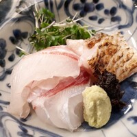 赤坂 菊乃井 - 明石天然鯛　のどぐろ　あしらい一式