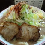 自家製麺 はま家 - 二郎ラーメン　野菜増し　650円