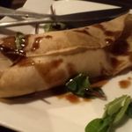 雪月風花 - 穴子のステーキのそば粉クレープ包み　980円