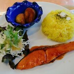 NATURAL CAFE CRAYON pipi - 鮭のてりやき