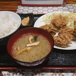 たまごのお店 こっこや - 唐揚げ定食