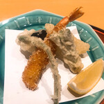 日本料理 都万麻 - 天ぷら