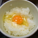 中華そば 無限 - 濃厚玉子かけごはん