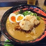 酒肴 縁 - 丸鶏魚介味噌ラーメン