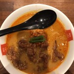 麺屋虎杖 - パーコーカレー担々麵