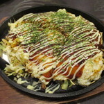 関西食堂 - 広島焼(みっくす・そば入)！