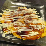 関西食堂 - いか焼き(玉子２個入関西風)！