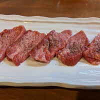 焼肉家げんちゃん - 厚切り塩タン