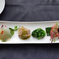 鉄板焼き 銀座 ポルトファーロ 本店 - 前菜