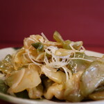 中華食堂まんぷく亭 - ザーサイアップ