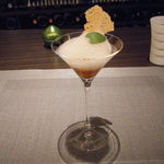 レストラン ラ フィネス - アヴァンデセール：オレンジ風味のアウ゛ァンデセール