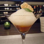 レストラン ラ フィネス - アヴァンデセール：オレンジ風味のアウ゛ァンデセール