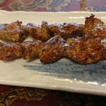 シルクロード ムラト - ラム肉の串焼き