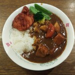 ディオ - 我が家で唐揚カレーライス（2020.02.20）