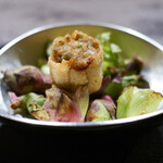 AUBE - 蕗の薹の揚げ焼売