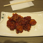 梁の家 - ヤンニョム・チキン　￥500