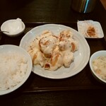 中国料理 王記 - エビマヨ定食980円