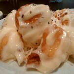 中国料理 王記 - エビマヨ定食980円